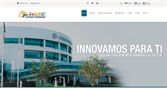 Desktop Screenshot of collinsdivisionveterinaria.com